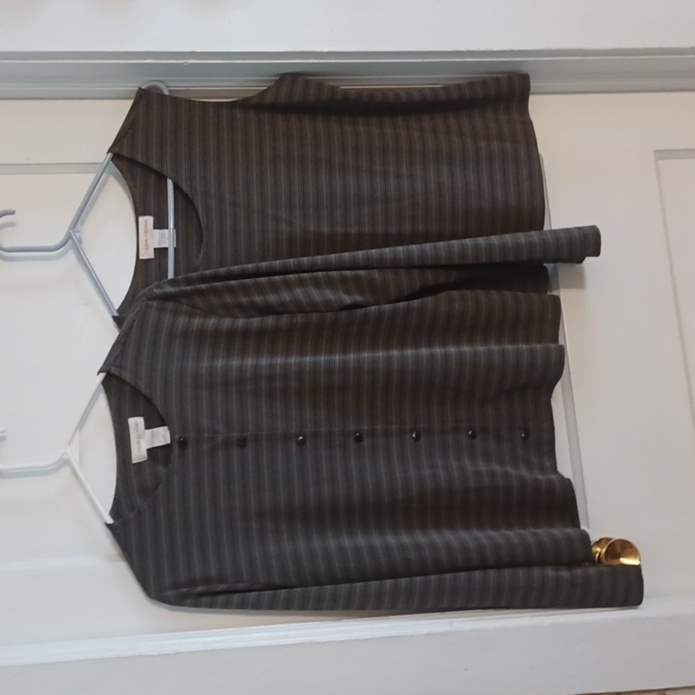 Casual Corner 2 pc. Cartigan sweater set women's size xlarge